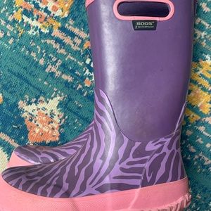 Girl’s Bogs Rain boots size 3